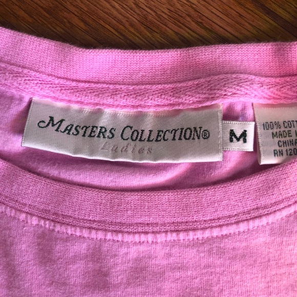 Masters Collection Pink Short Sleeve T Shirt - Picture 5 of 5